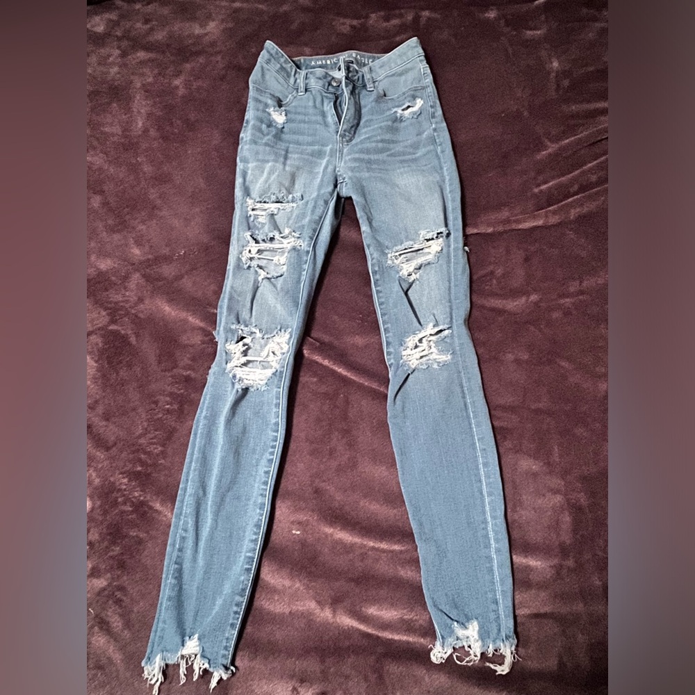 American Eagle Skinny Jeggings Size 2 Regular